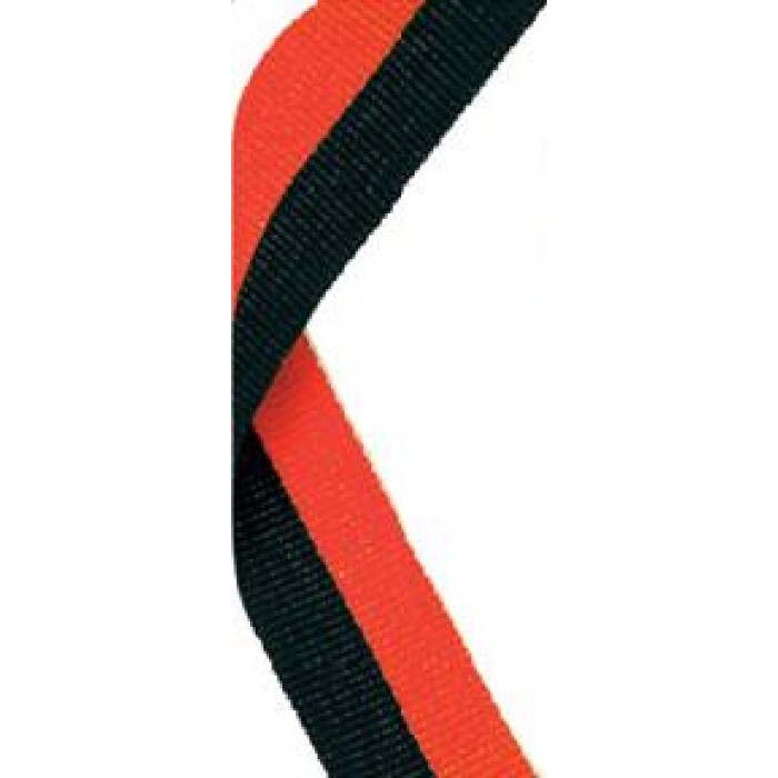 22MM RED & BLACK RIBBON